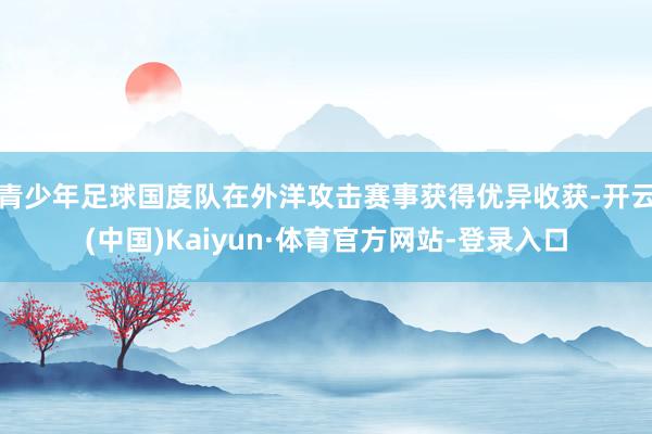 青少年足球国度队在外洋攻击赛事获得优异收获-开云(中国)Kaiyun·体育官方网站-登录入口