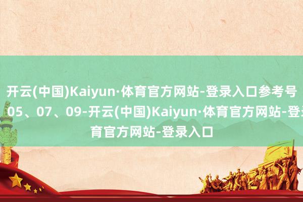 开云(中国)Kaiyun·体育官方网站-登录入口参考号码02、05、07、09-开云(中国)Kaiyun·体育官方网站-登录入口